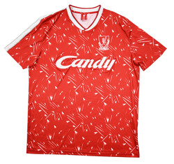 1989-91 LIVERPOOL SHIRT XXL