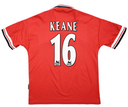 1998-00 MANCHESTER UNITED *KEANE* SHIRT L 