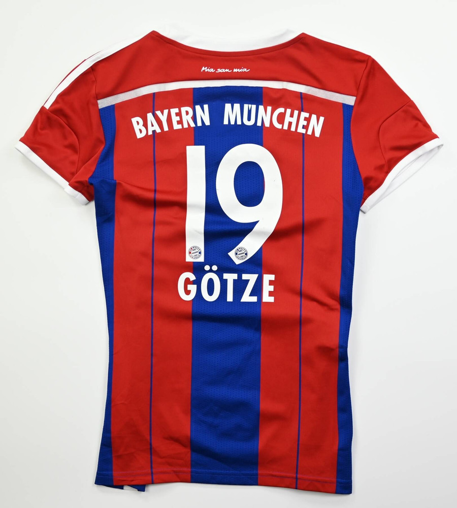 2014-15 BAYERN MUNCHEN *GOTZE* WOMENS KOSZULKA S