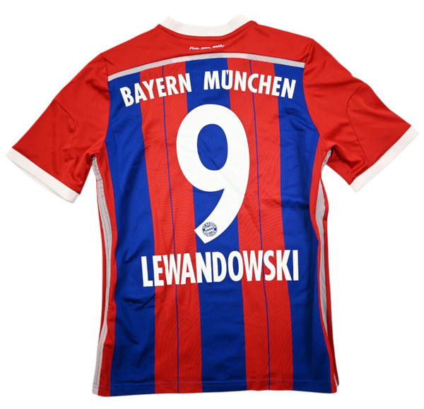 2014-15 BAYERN MUNCHEN *LEWANDOWSKI* SHIRTX L. BOYS