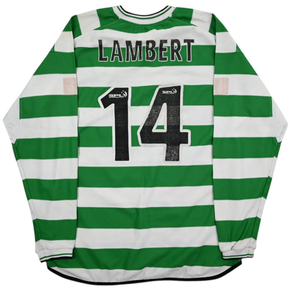 2001-03 CELTIC *LAMBERT* LONGSLEEVE KOSZULKA L