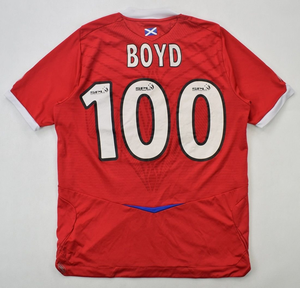 2008-09 GLASGOW RANGERS *BOYD* SHIRT M