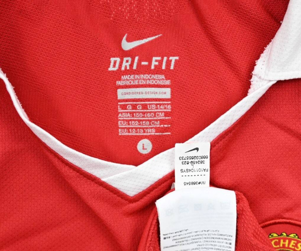 2010-11 MANCHESTER UNITED SHIRT L. BOYS