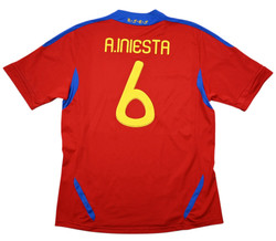 2010-11 SPAIN *INIESTA* KOSZULKA XL