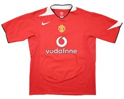 2004-06 MANCHESTER UNITED SHIRT L