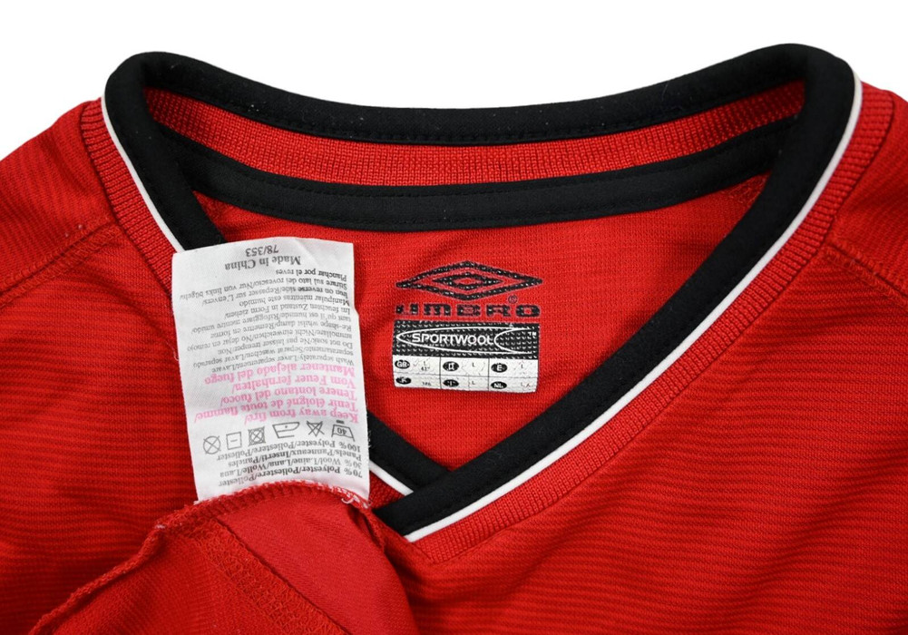 2000-02 MANCHESTER UNITED *BECKHAM* SHIRT L