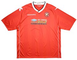 2012-13 WALSALL FC SHIRT 4XL