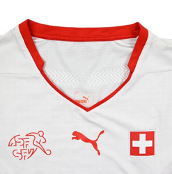 2014-16 SWITZERLAND PLAYER ISSUE KOSZULKA XL