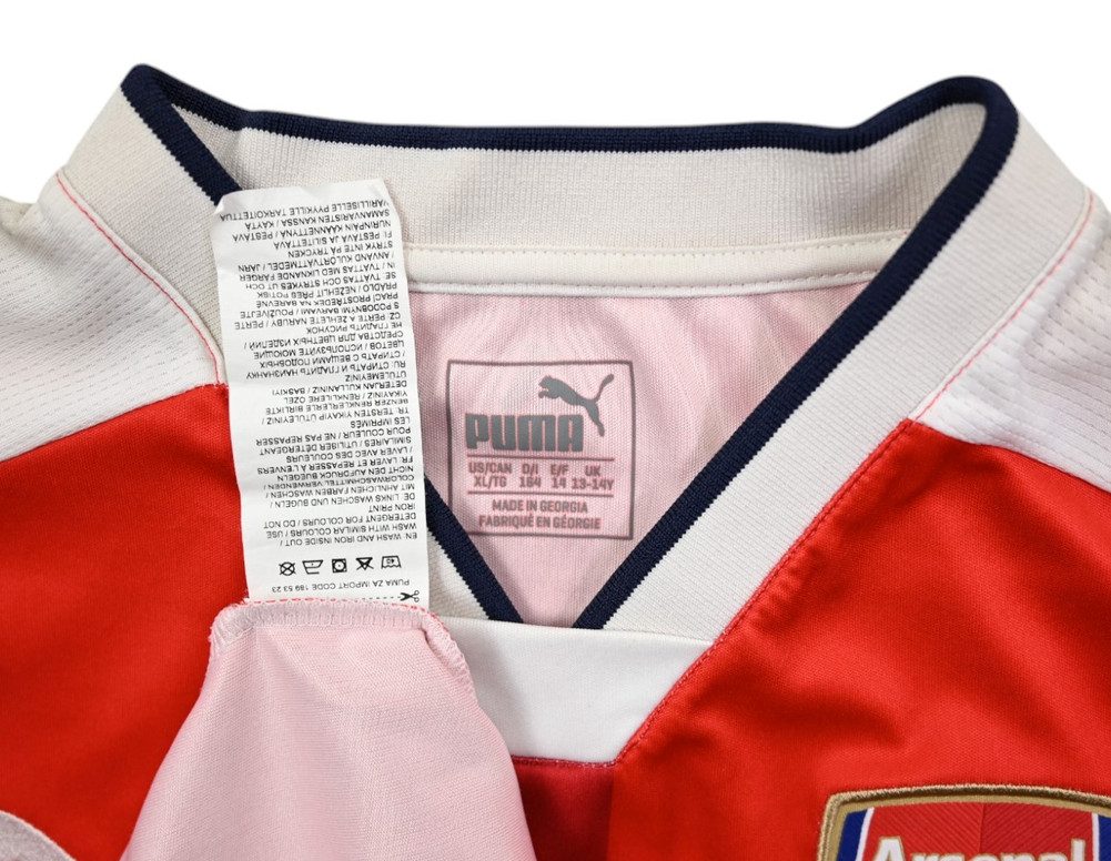 2016-17 ARSENAL LONDON SHIRT XL. BOYS