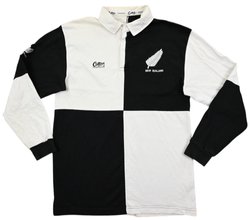 ALL BLACKS NEW ZEALAND RUGBY LONGSLEEVE M