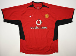 2002-04 MANCHESTER UNITED KOSZULKA XL