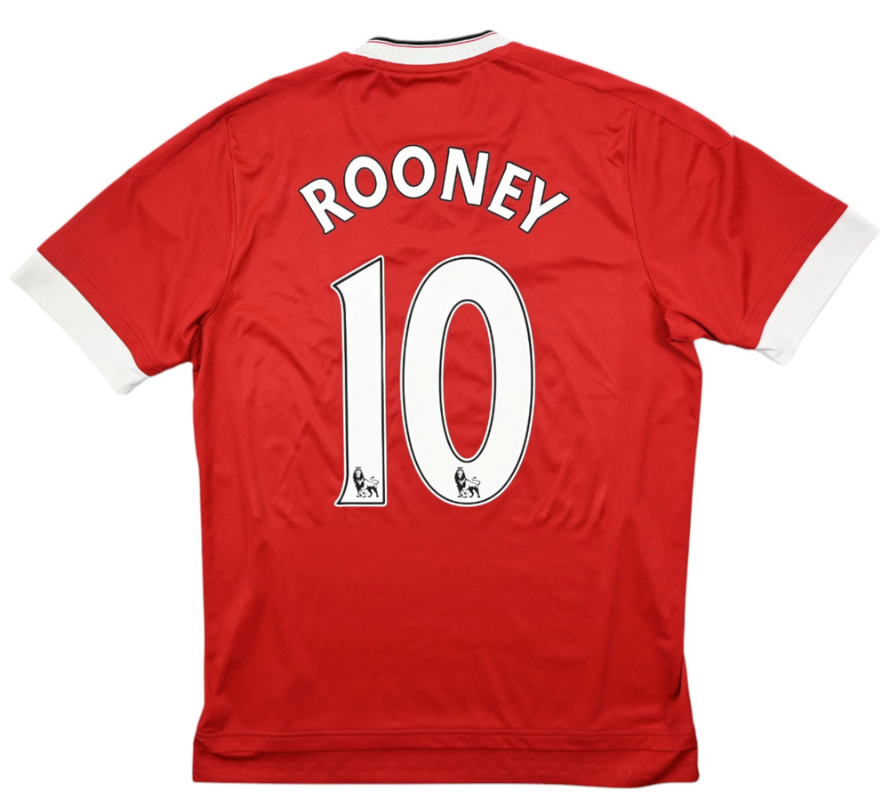 2015-16 MANCHESTER UNITED *ROONEY* SHIRT M