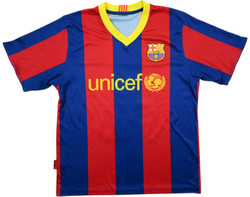 2010-11 FC BARCELONA *MESSI* SHIRT S