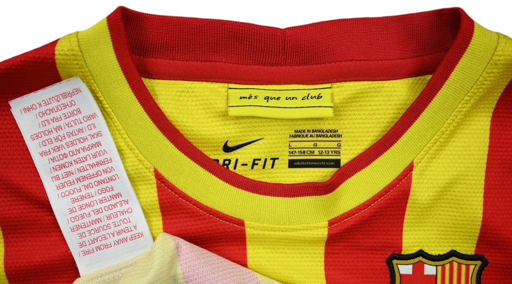 2013-14 FC BARCELONA SHIRT L. BOYS