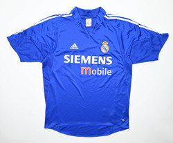 2004-05 REAL MADRID SHIRT M