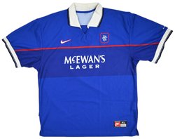 1997-99 GLASGOW RANGERS *GASCOIGNE* SHIRT XL