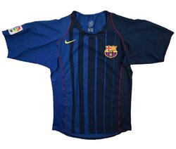 2004-05 FC BARCELONA SHIRT WOMENS S