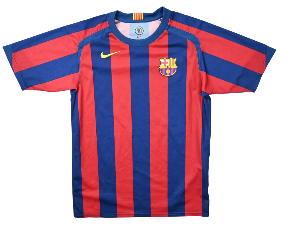 2005-06 FC BARCELONA *MANNE* SHIRT XL. BOYS