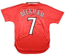1999-00 MANCHESTER UNITED *BECKHAM* KOSZULKA L