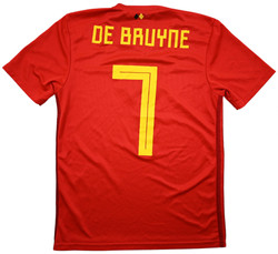 2018-19 BELGIUM *DE BRAUYNE* SHIRT S