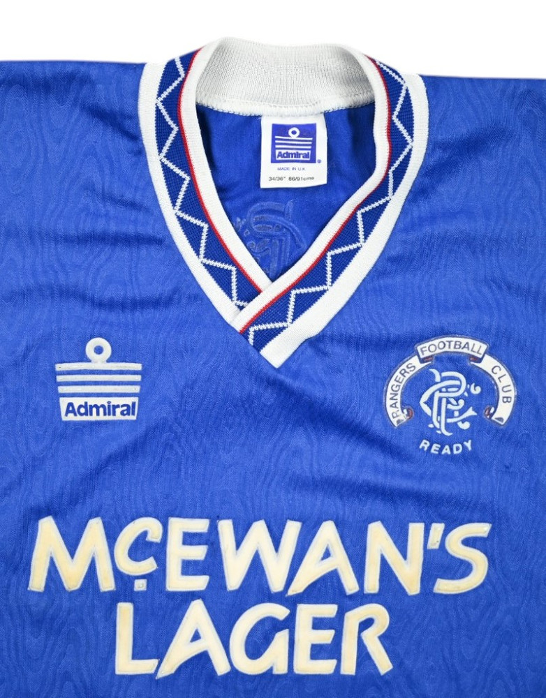 1990-92 RANGERS SHIRT S