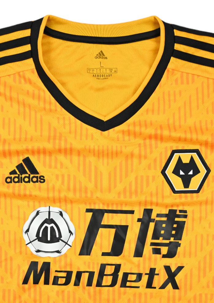 2020-21 WOLVERHAMPTON WANDERERS SHIRT L