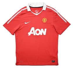 2010-11 MANCHESTER UNITED SHIRT L