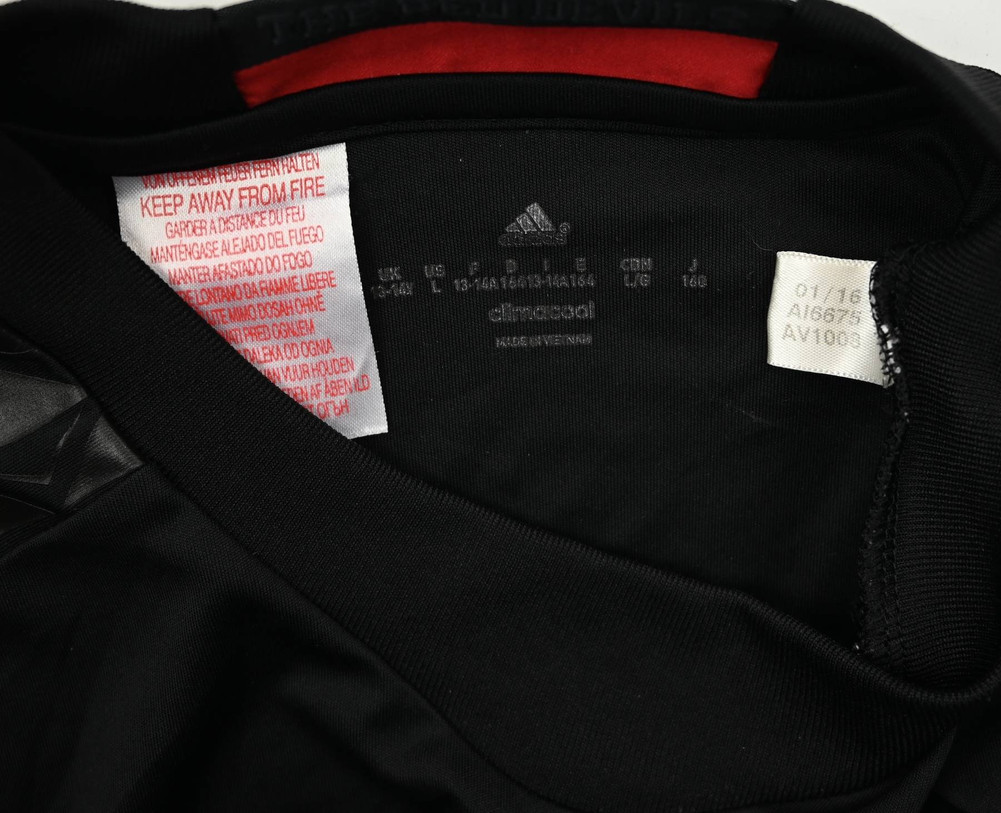 2016-17 MANCHESTER UNITED GOALKEEPER SHIRT L.BOYS