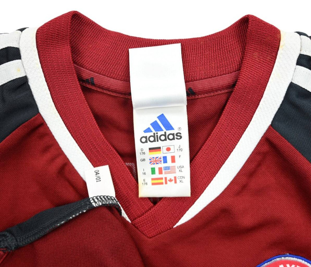 2001-03 BAYERN MUNCHEN *ELBER* SHIRT XL. BOYS / S