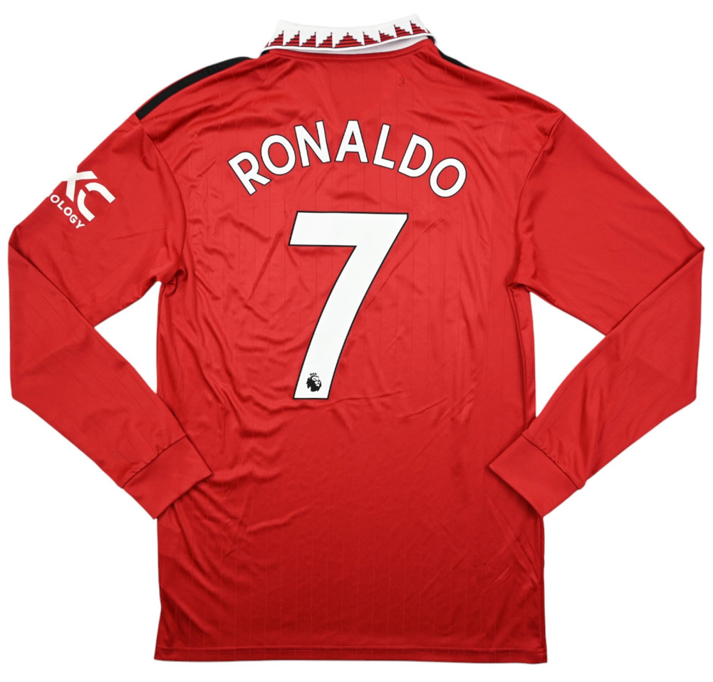 2022-23 MANCHESTER UNITED *RONALDO* LONGSLEEVE KOSZULKA M