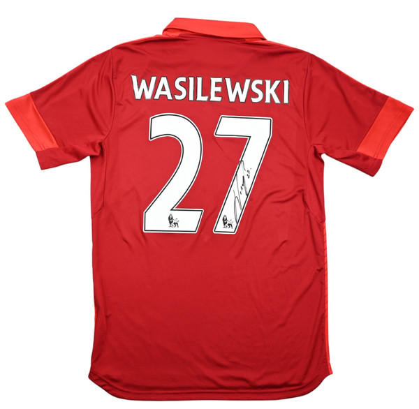 2016-17 LEICESTER CITY *WASILEWSKI* KOSZULKA M