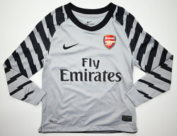 2010-11 ARSENAL LONDON LONGSLEEVE SHIRT XS. BOYS