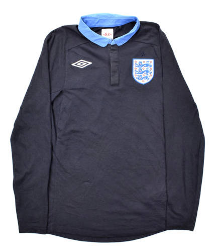 2011-12 ENGLAND LONGSLEEVE SHIRT M