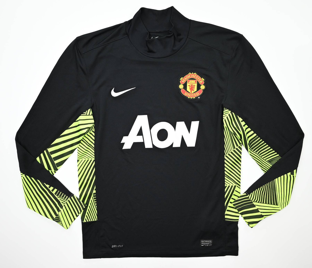 2011-12 MANCHESTER UNITED GOALKEEPER LONGSLEEVE SHIRT M