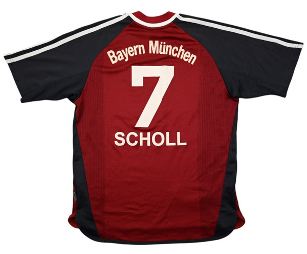2001-02 BAYERN MUNCHEN *SCHOLL* KOSZULKA L. BOYS