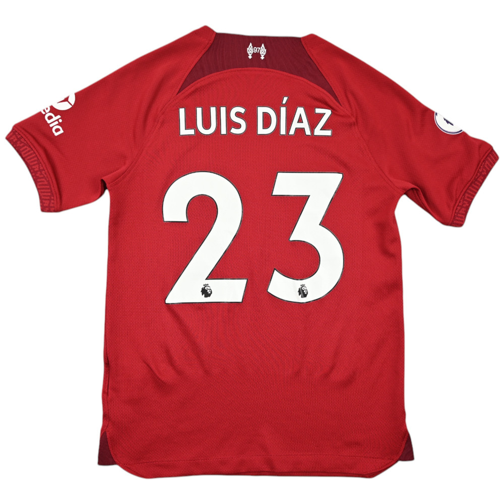 2022-23 LIVERPOOL *LUIS DIAZ* SHIRT S. BOYS