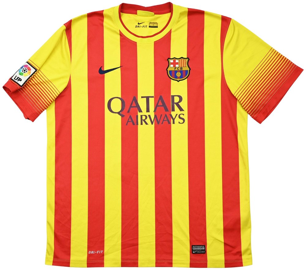 2013-14 FC BARCELONA SHIRT XL