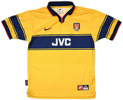 1997-99 ARSENAL LONDON SHIRT XL. BOYS