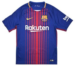 2017-18 FC BARCELONA SHIRT S