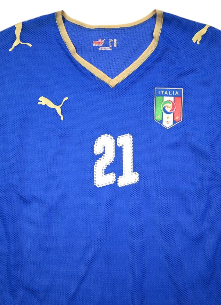 2007-08 ITALY *PIRLO* PLAYER ISSUE LONGSLEEVE SHIRT XXL
