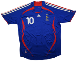 2006-07 FRANCE *ZIDANE* SHIRT XL