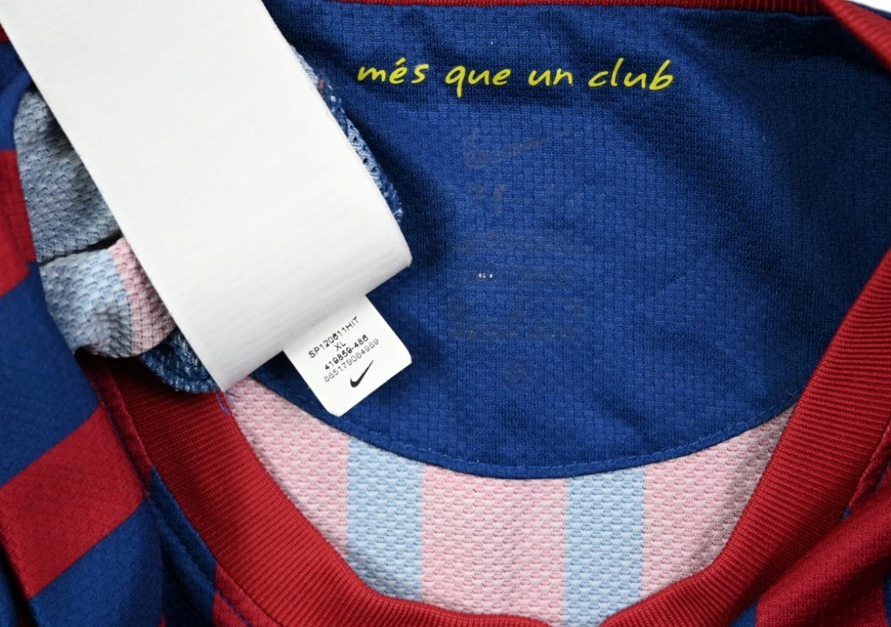 2011-12 BARCELONA *MESSI* SHIRT XL. BOYS