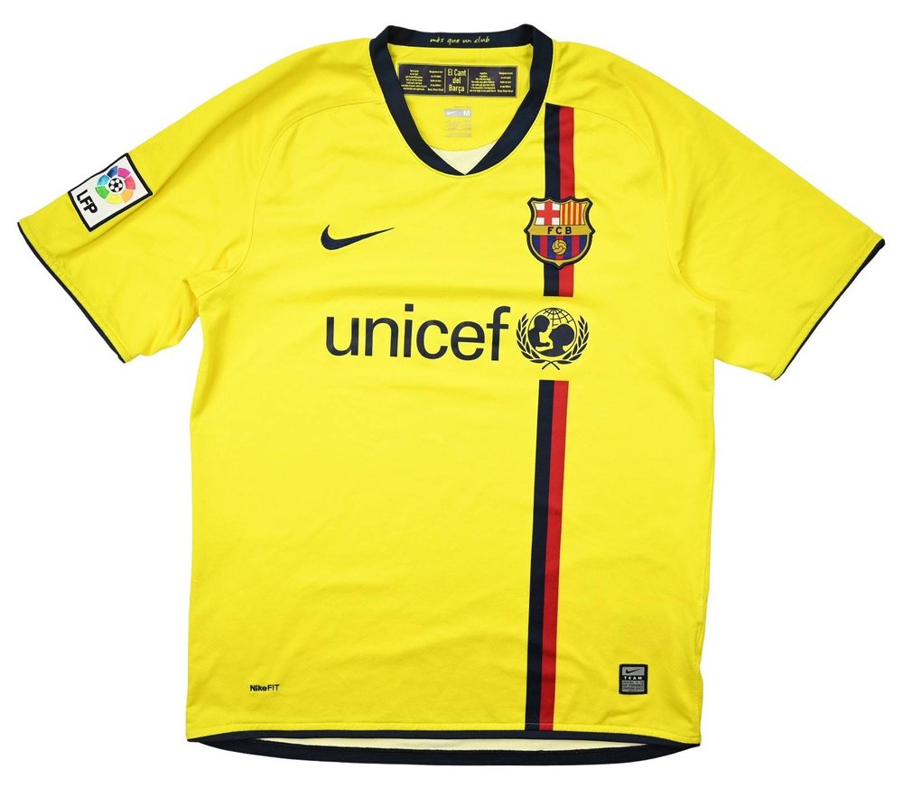 2008-09 FC BARCELONA SHIRT M