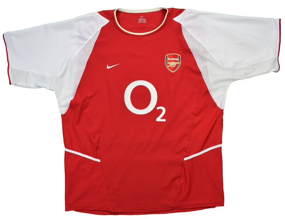 2002-04 ARSENAL LONDON *COLE* SHIRT M