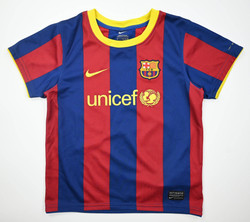 2010-11 FC BARCELONA KOSZULKA M. BOYS 110CM
