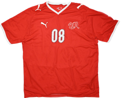 2008-10 SWITZERLAND SHIRT XL