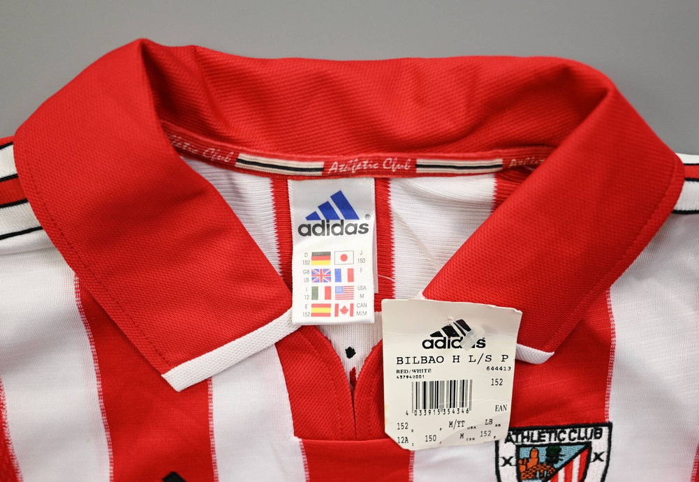 1999-01 ATHLETIC CLUB BILBAO LONGSLEEVE M. BOYS