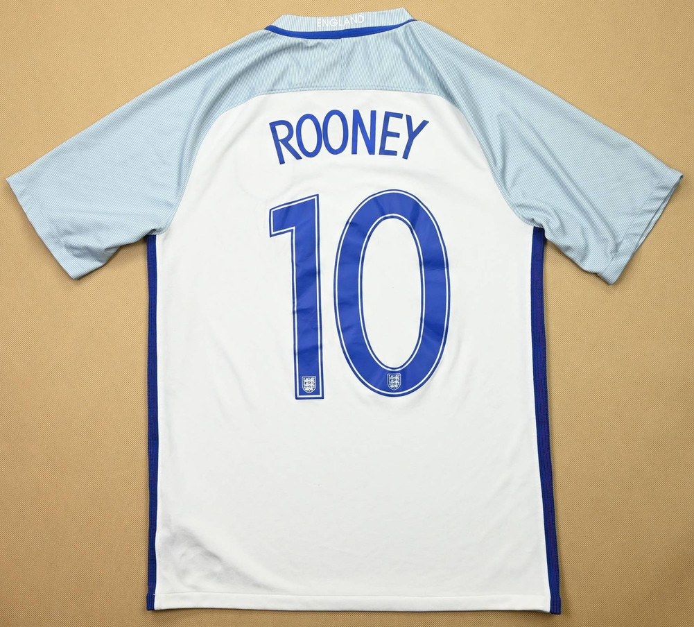 2016-17 ENGLAND *ROONEY* SHIRT M