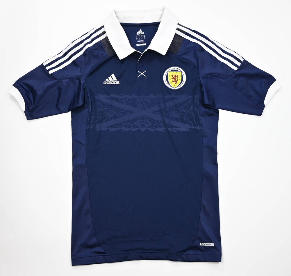 2011-13 SCOTLAND PLAYER ISSUE SHIRT M