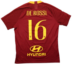 2018-19 AS ROMA *DE ROSSI* VAPORKNIT PLAYER ISSUE SHIRT L